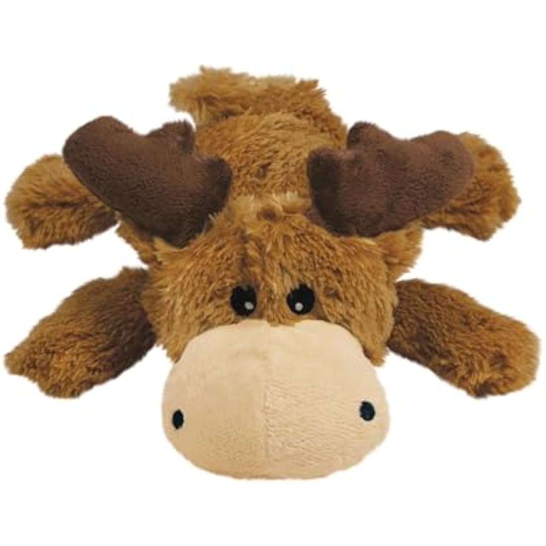 KONG Cozie Marvin Moose – X-Large Squeaky Plush Indoor Dog Toy