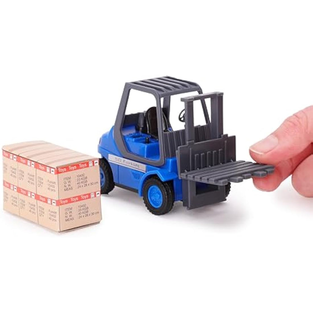 Toyland MAN Freight Truck and Forklift Model – 1:48 Scale Diecast Toy