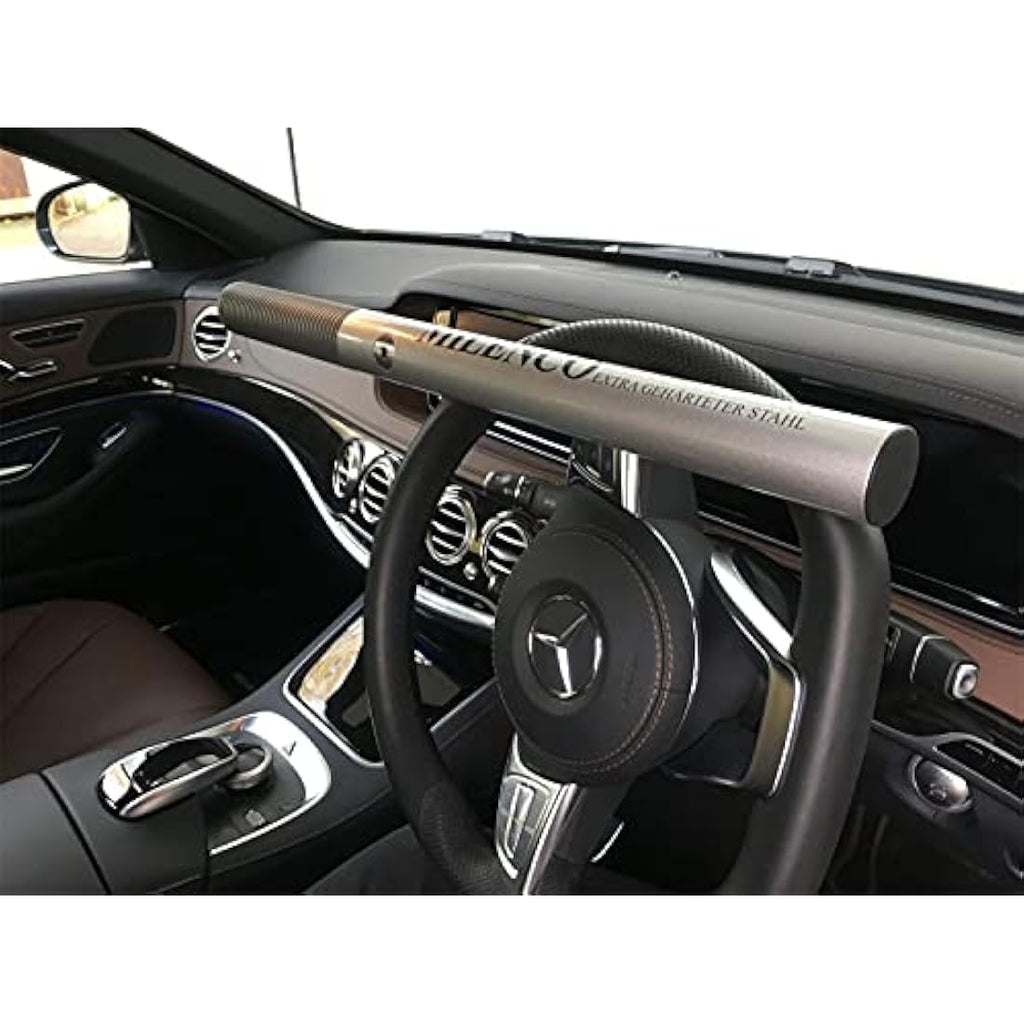 Milenco High Security Steering Wheel Lock – Sold Secure Gold Silver