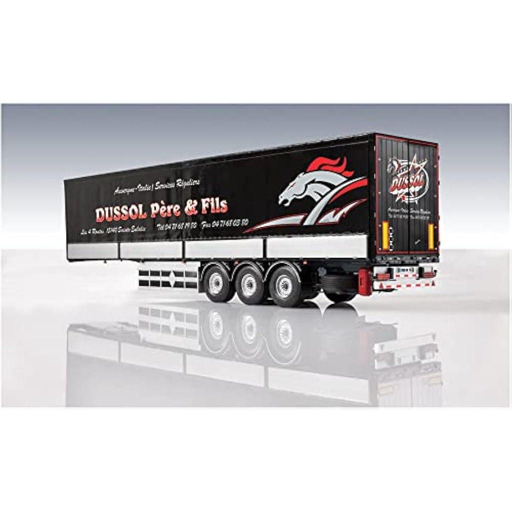 Italeri Cargo Trailer 1:72 Scale Model Kit – Detailed Black Set