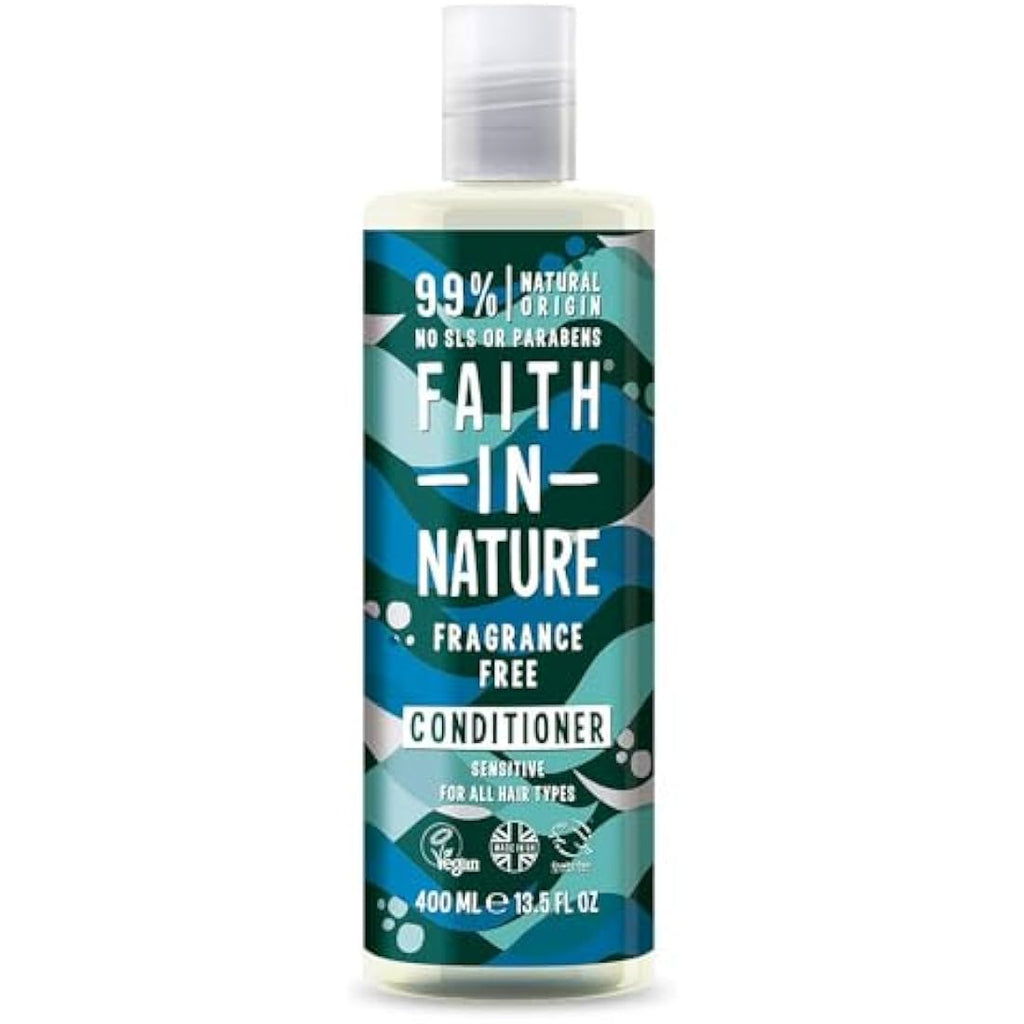 Faith In Nature Fragrance Free Conditioner | Sensitive Hair Care | 400ml