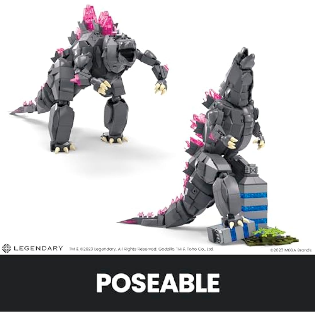 MEGA Godzilla x Kong: The New Empire Evolved Godzilla Building Set