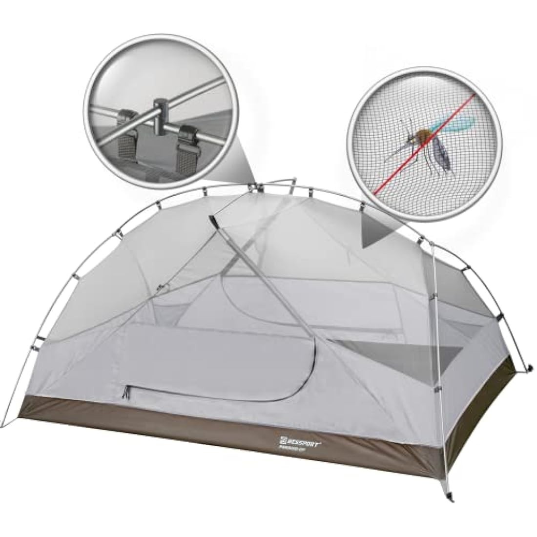 Bessport 2-Person Dome Camping Tent | 4-Season Waterproof Ultralight