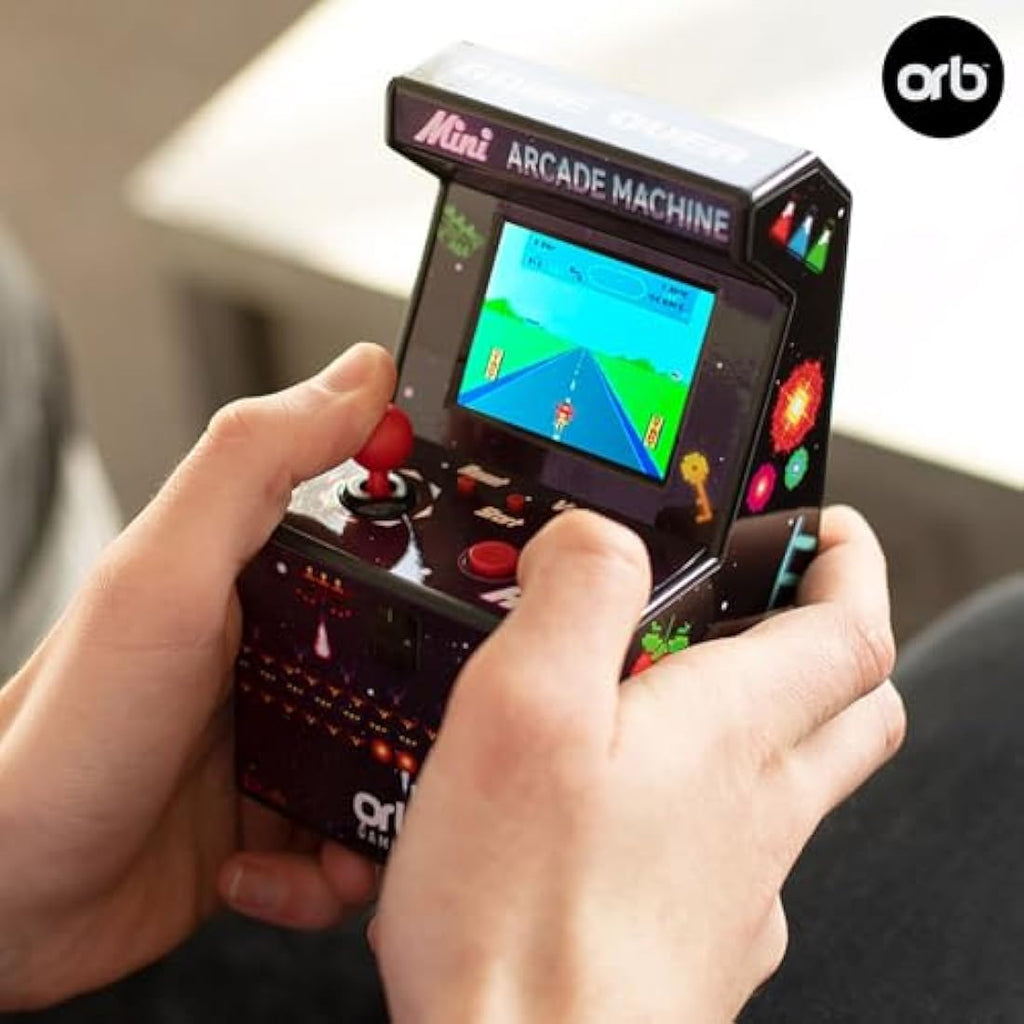 Orb Retro Handheld Games Console & Arcade Bundle | 390 8-Bit Games