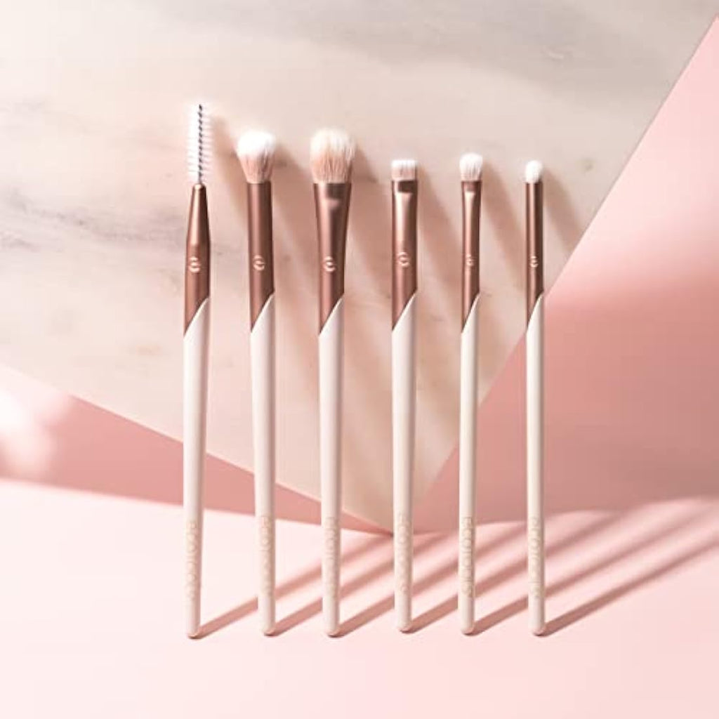 EcoTools Luxe Exquisite Eye Makeup Brush Kit | 6-Piece Precision Set