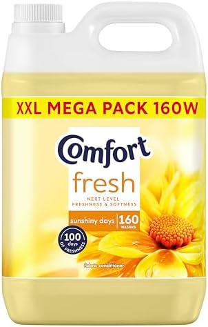Comfort Sunshiny Days Fabric Conditioner - 160 Washes (4.8 L)