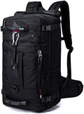 Kiepoar 40L Hiking Backpack | Waterproof 3-in-1 Travel Bag with Shoe Pocket