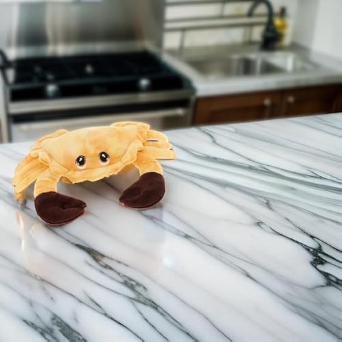 Deluxe Paws Recycled Plush Crab – 25cm Eco-Friendly Sea Life Toy