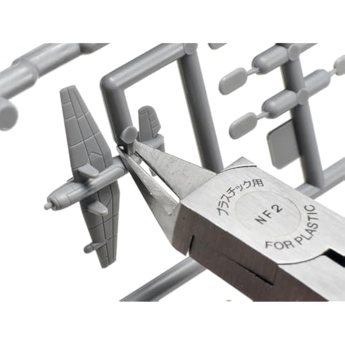 Tamiya Sharp Pointed Side Cutter for Plastic - Slim Jaw Model Tool 74123