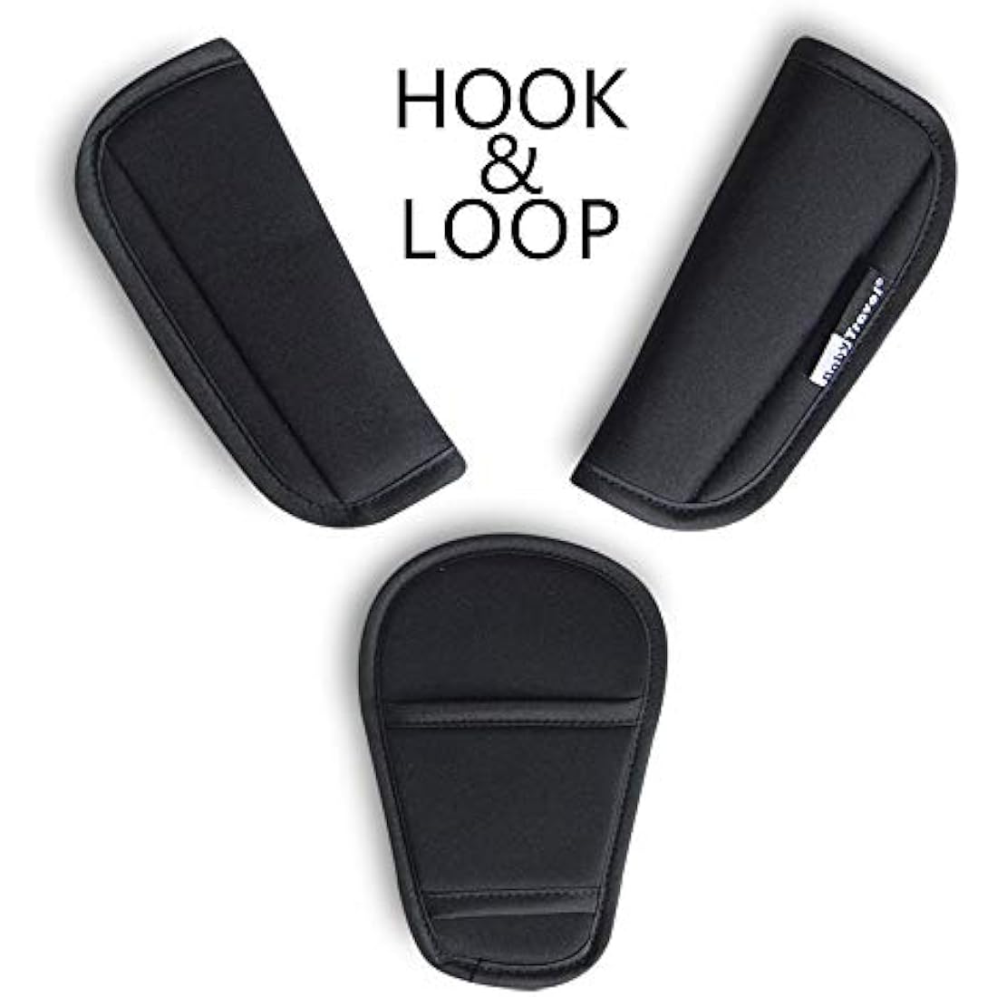 Universal Baby Stroller & Car Seat Strap Covers - 3 Piece Set