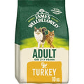 James Wellbeloved Adult Turkey Hypoallergenic Dry Cat Food - 10kg Bag