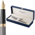 Waterman Hémisphère Fountain Pen – Stone Grey, Medium Nib Luxury Pen