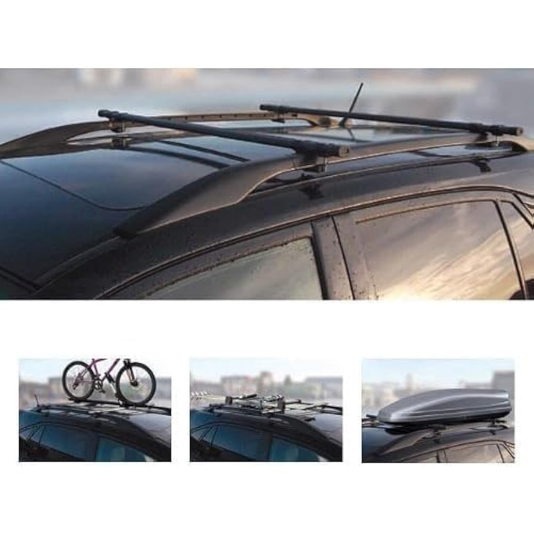 135cm Steel Roof Bars for Nissan Qashqai 2008-2017
