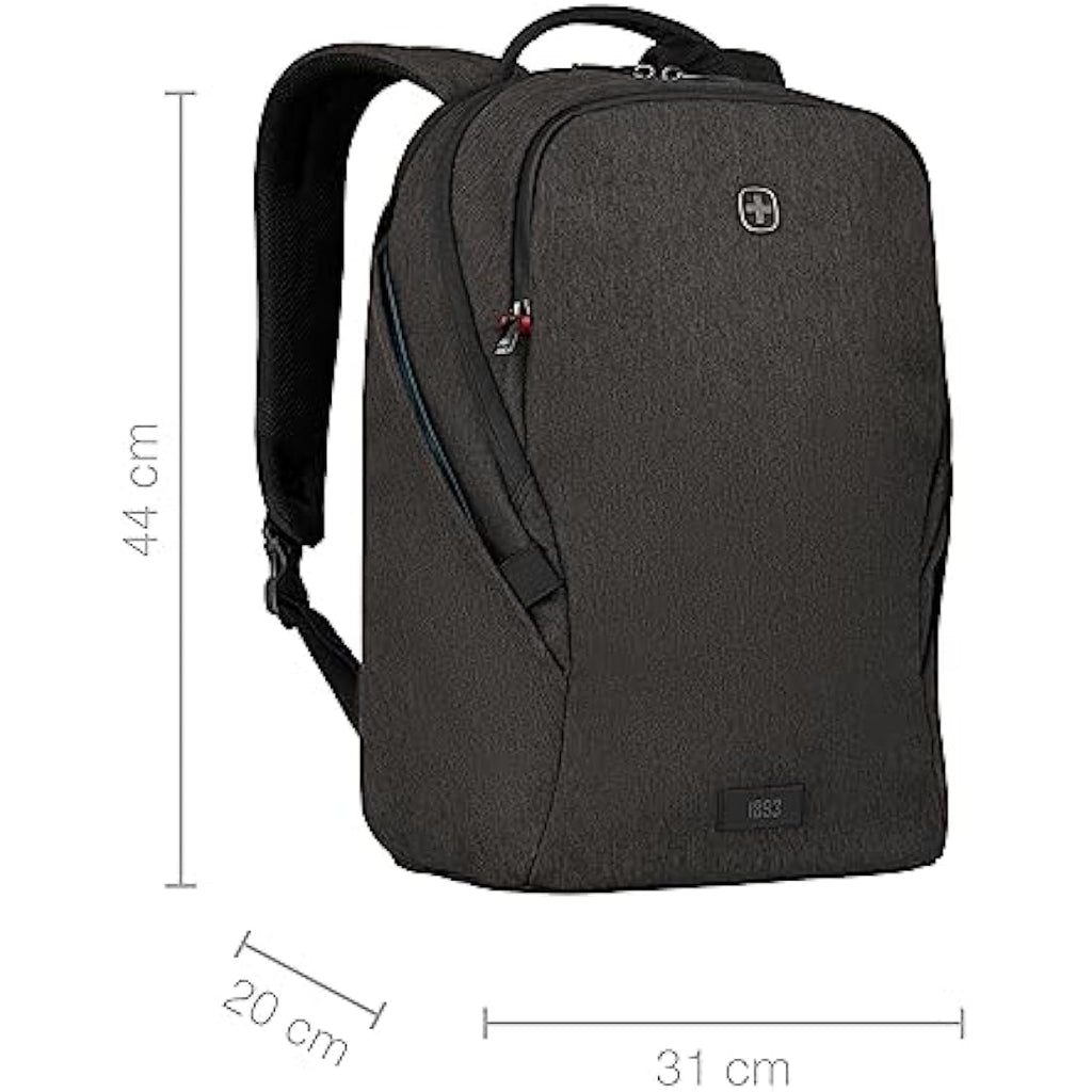 Wenger MX Light 16-Inch Laptop Backpack with Tablet Pocket – Grey