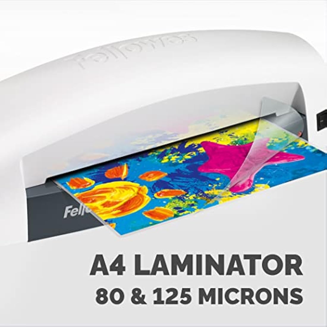 Fellowes Lunar A4 Laminator Machine – 125 Micron Home Office Laminating