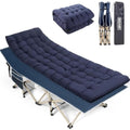 Overmont Heavy Duty Folding Camping Cot | 2400D Oxford Fabric Bed