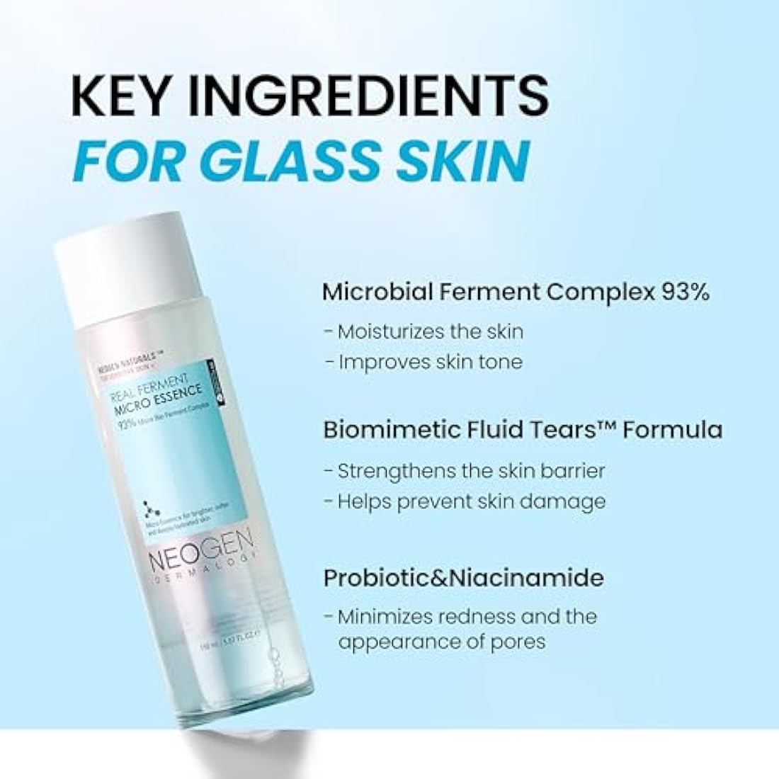 Neogen Real Ferment Micro Essence – Hydrating K-Beauty Facial Toner, 150ml