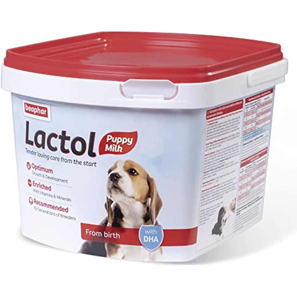 Beaphar Lactol Puppy Milk Replacer | Enriched with DHA & Vitamins | 1kg