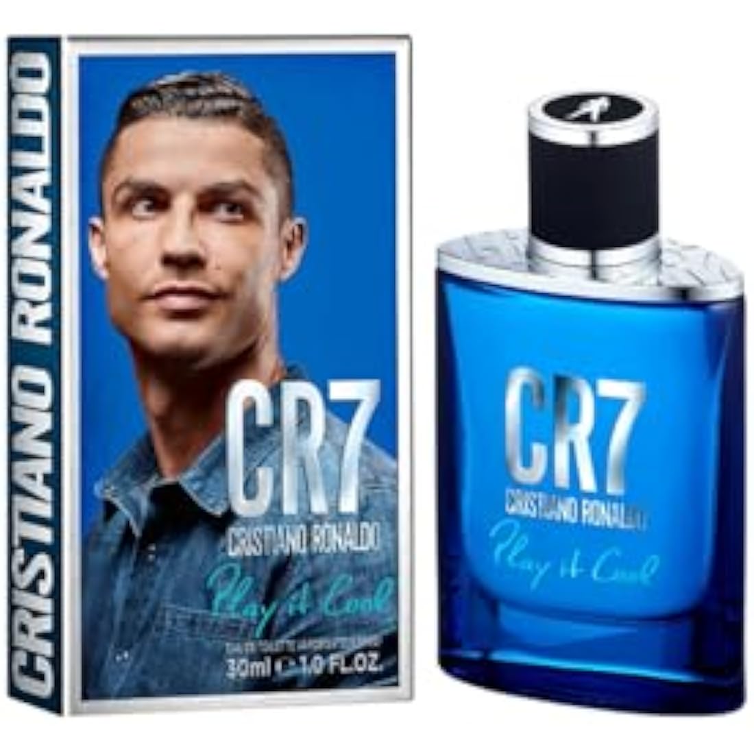 CR7 Cristiano Ronaldo Play It Cool Eau De Toilette - Men's Sporty Scent