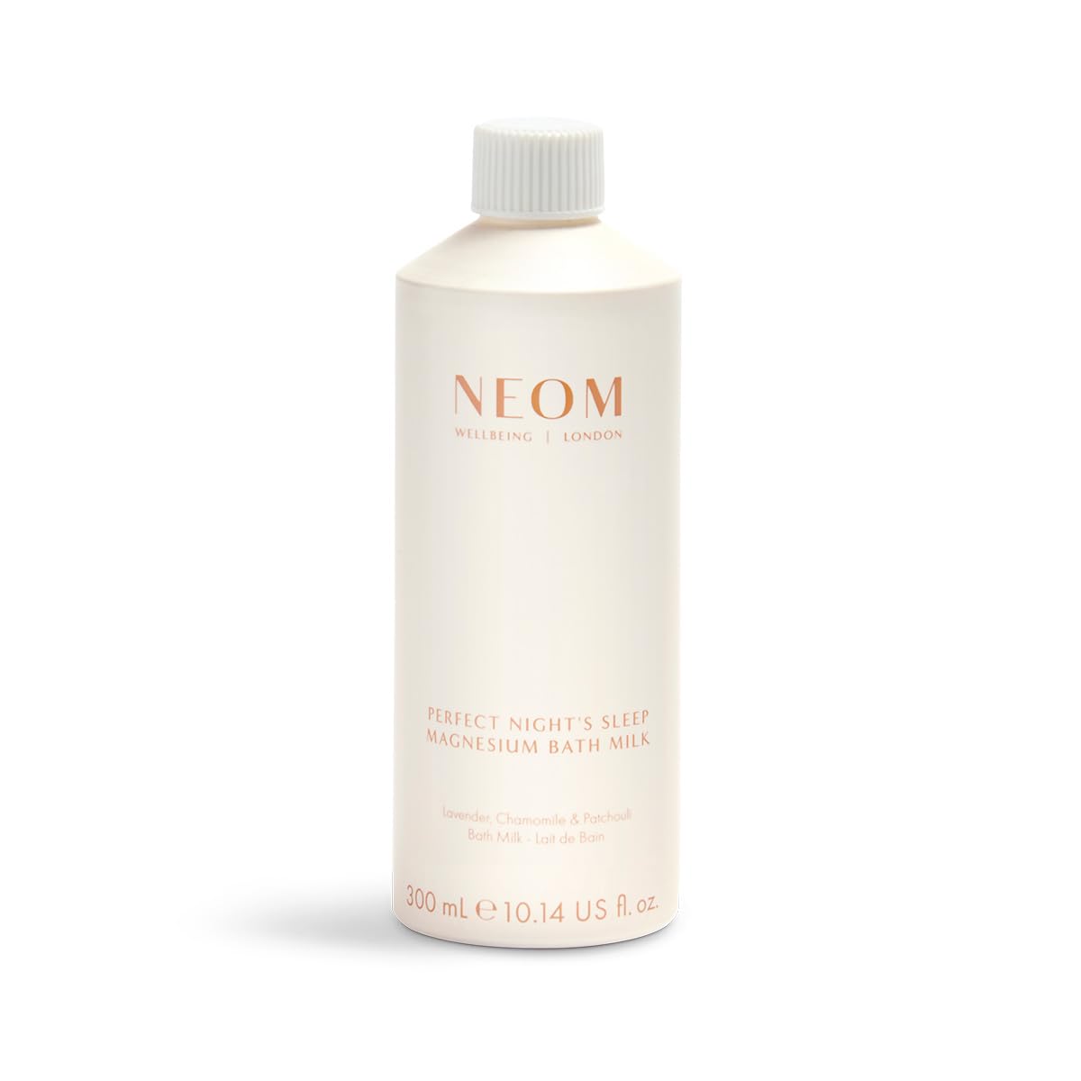 NEOM Magnesium Bath Milk - 300ml Natural Lavender & Chamomile Sleep Aid