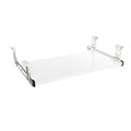 FRMSAET Under Desk Wood Keyboard Tray – Adjustable Height Sliding Drawer
