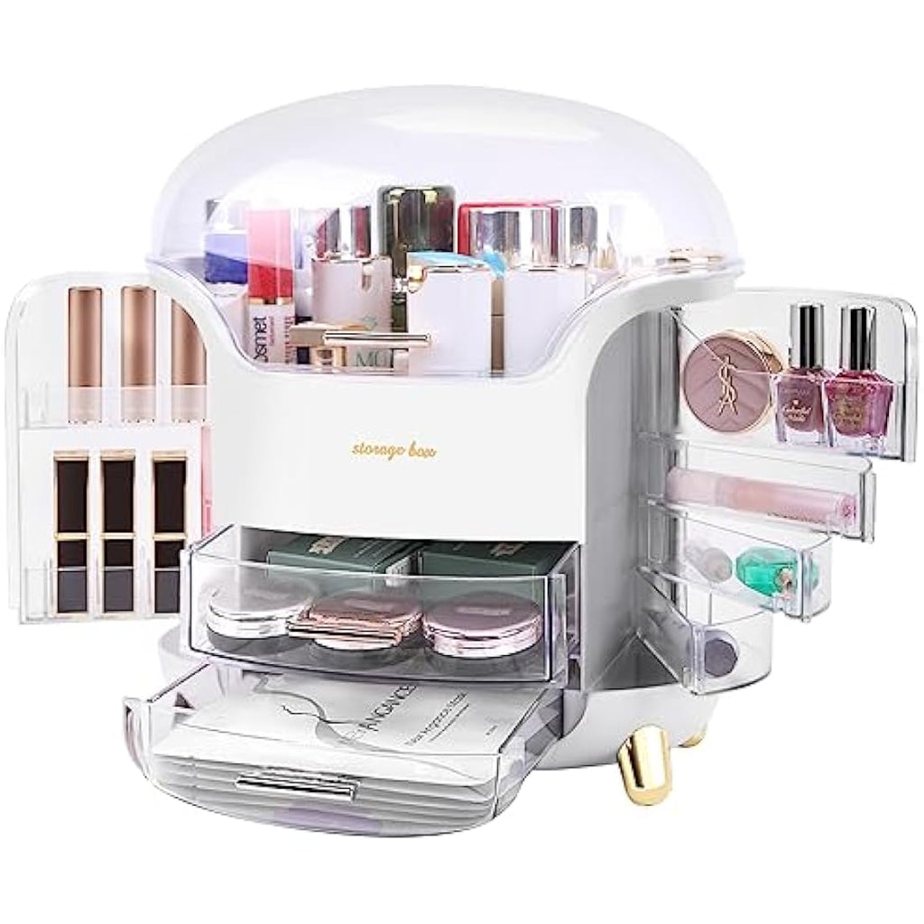 LZDMY Makeup Storage Organiser | Dustproof Acrylic Skincare Case