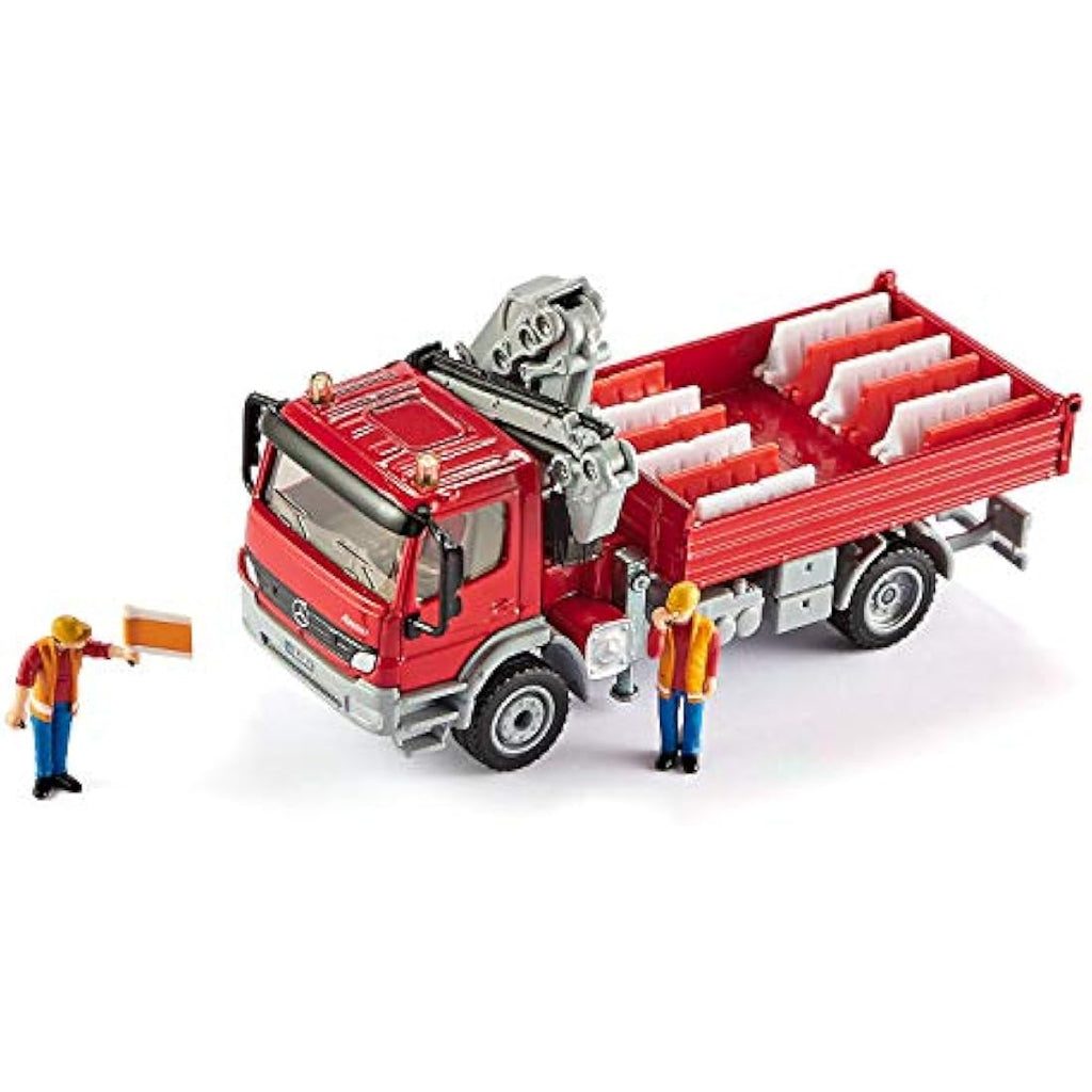 siku 3534 Mercedes-Benz Atego Lorry with Crane – 1:50 Diecast Model