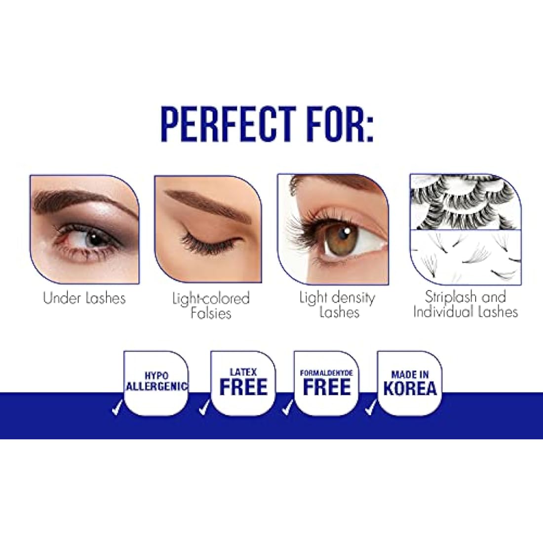Duo Quick Set Clear Lash Glue | Latex Free Waterproof Adhesive, 5g
