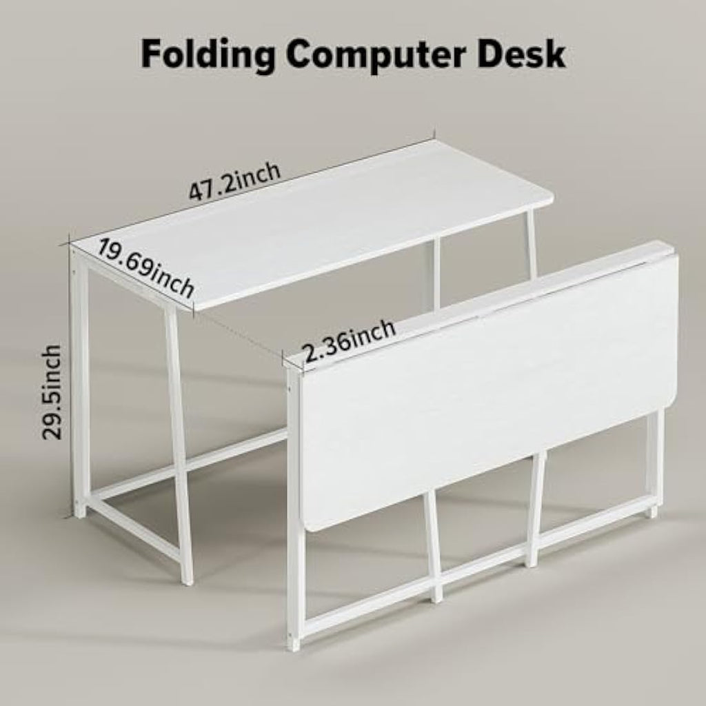 120cm Folding Desk – Space Saving Foldable Computer Table