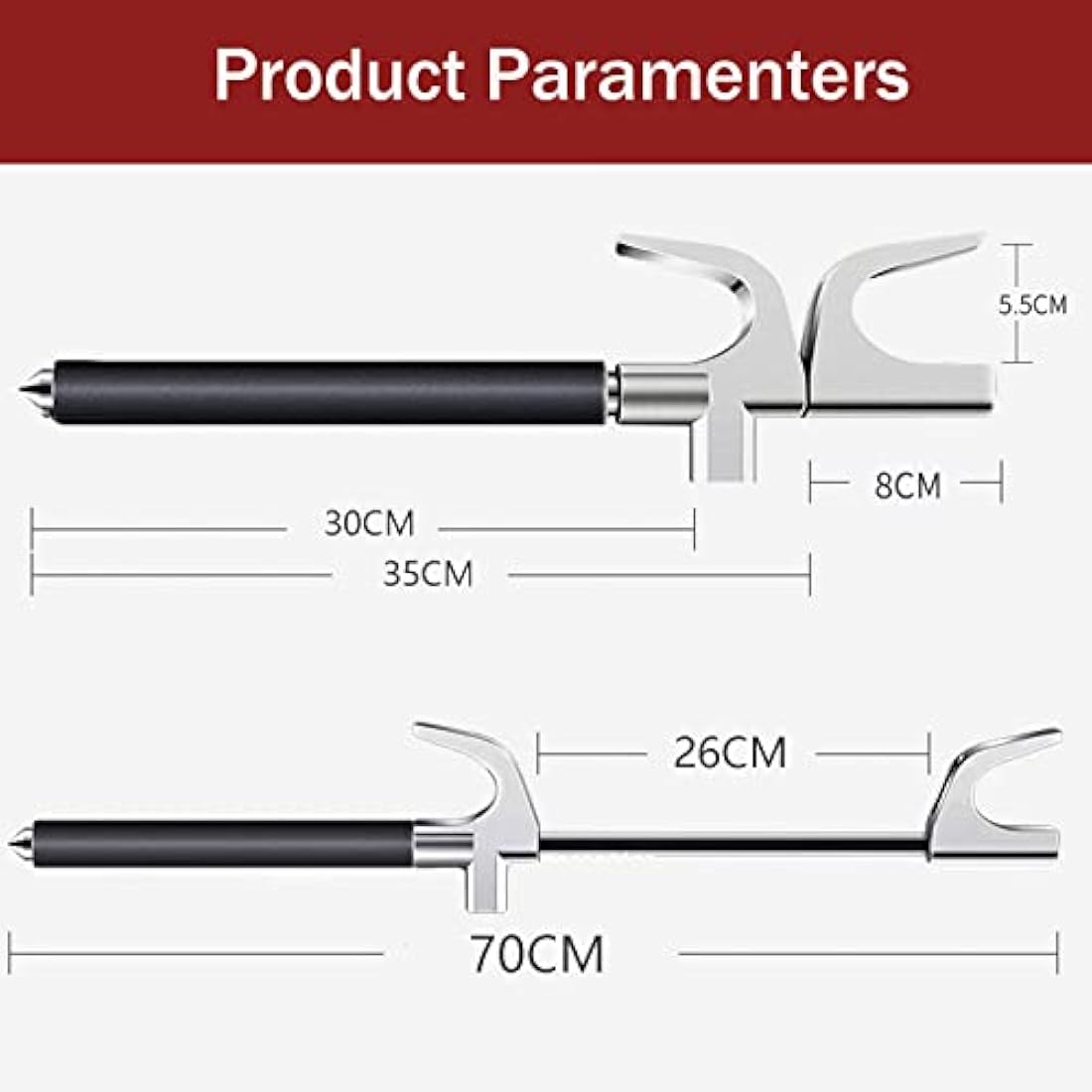 Steering Wheel Lock – Universal Heavy Duty Anti-Theft Device