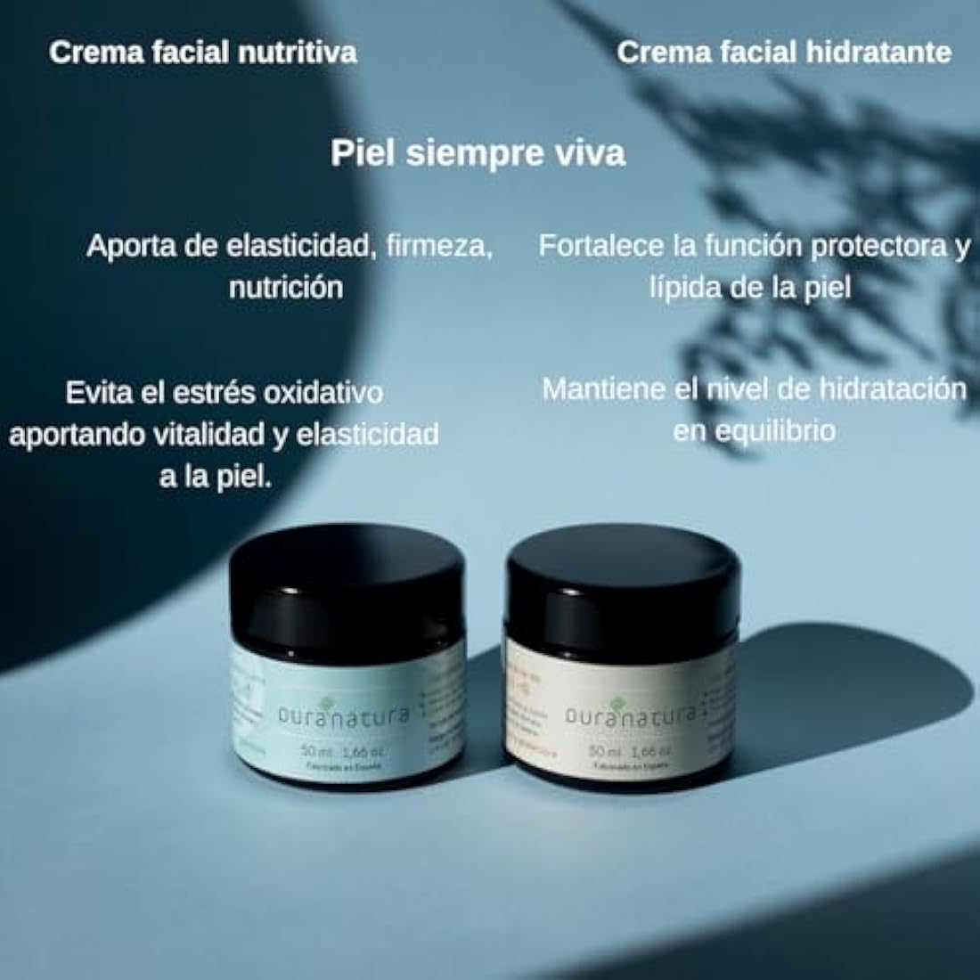 Organic Anti-Age Face Cream Pack – Vegan Day & Night Moisturizer