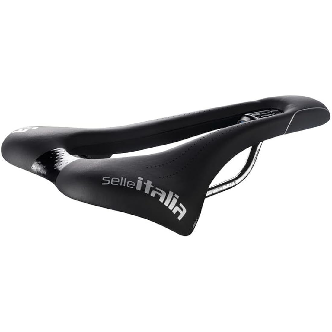 Selle Italia SLR Superflow Ti316 Road Bike Saddle - Black (L3)