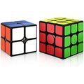 ROXENDA Speed Cube Set | 2x2 3x3 Magic Cube Puzzle Toys for All Ages