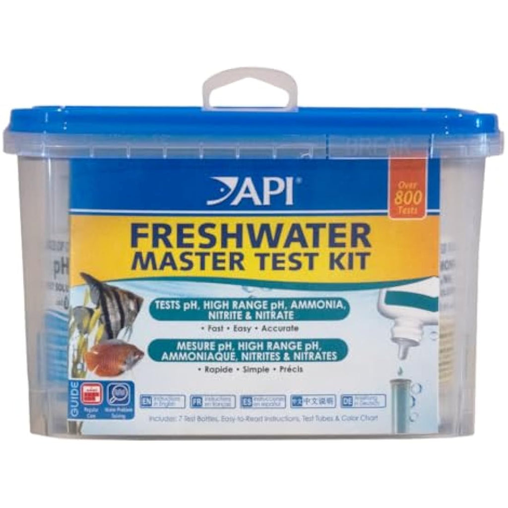 API Freshwater Aquarium Master Test Kit – 800 Test Water Quality Monitor