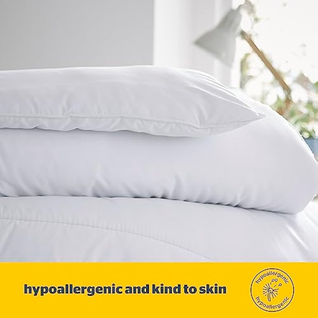 Silentnight 4.5 Tog Summer Duvet – King Size Hypoallergenic Quilt