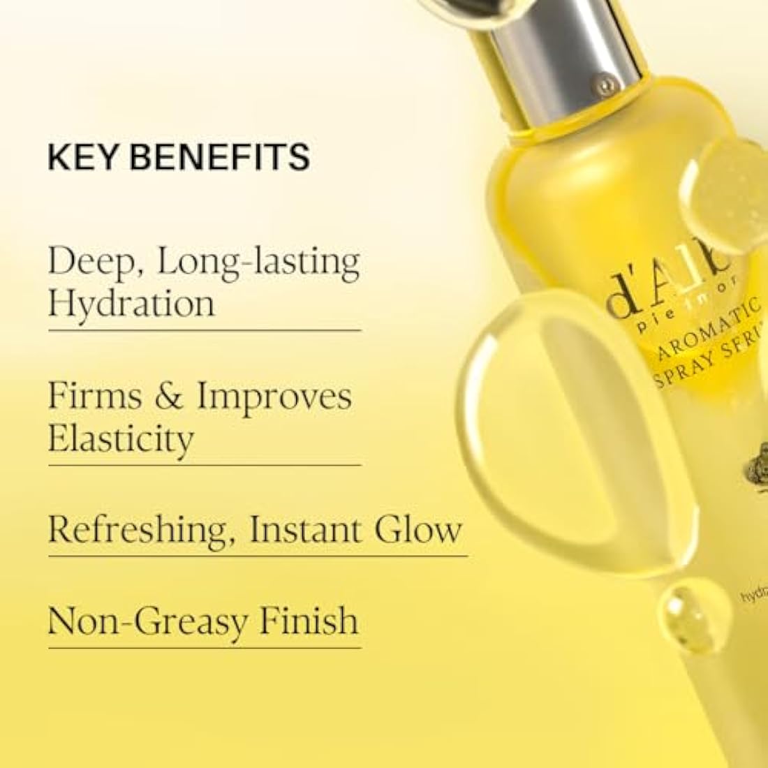 d'alba Italian White Truffle Aromatic Spray Serum - Vegan Face Mist (120ml)