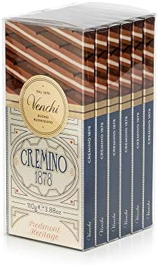 Venchi Cremino 1878 Chocolate Bars – PGI Piedmont Hazelnut, 6-Pack