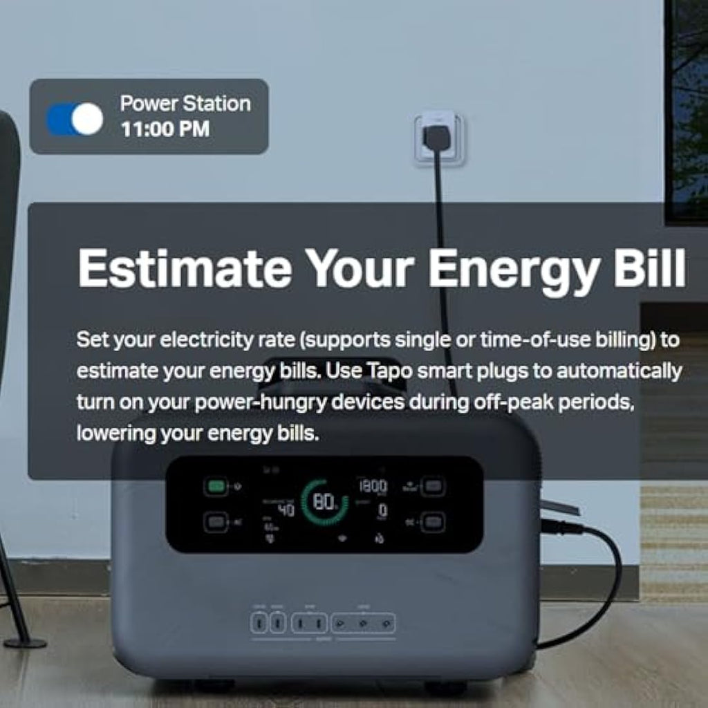 Tapo P110MA Mini Wi-Fi Smart Plug – Matter Certified Energy Monitoring
