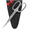 FABINOC Curved Cuticle Scissors | German Stainless Steel Manicure Tool
