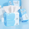 Cotton Facial Dry Wipes – 400 Count Disposable Face Towels