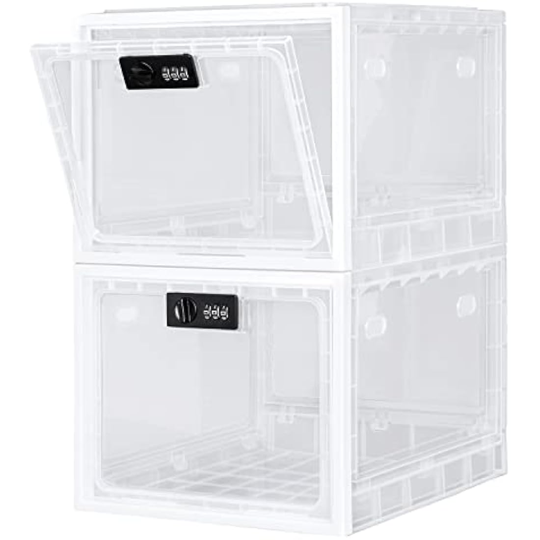 Medicine Lock Box – Large Stackable Food Safe Storage Container