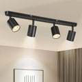 Jolof Store Matte Black 4-Way GU10 Ceiling Spotlight Bar – Modern LED