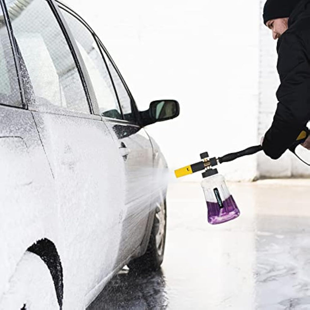 DANCINGBOAR Snow Foam Cannon for Karcher K2-K7 Pressure Washer, 1L