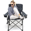 SUNNYFEEL Oversized Heavy-Duty Camping Chair - 500 lbs Capacity