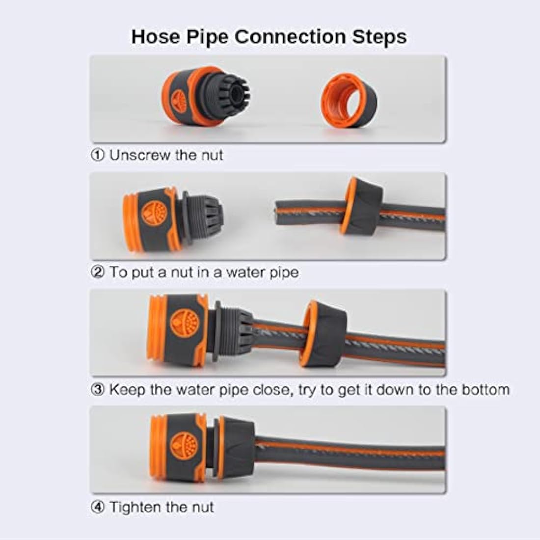 Jolof Store Garden Hose Connector Set | 11-Piece Quick Tap Adapter Kit