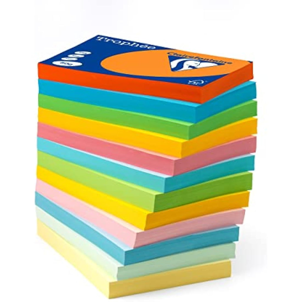 Clairefontaine Trophee A4 Printer Paper | 210g Steel Grey 250 Sheets