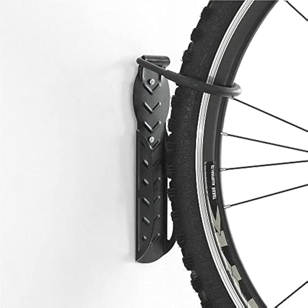 Bicycle Wall Mount Hanger – 2 Pack Steel Bike Storage Rack