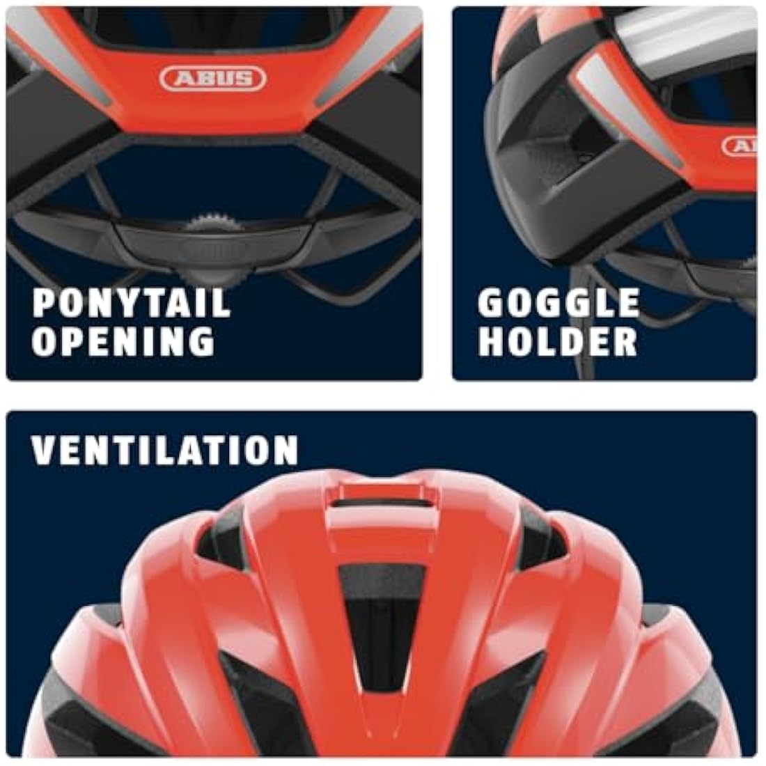 ABUS StormChaser Road Bike Helmet – Lightweight Vented Cycling Helmet