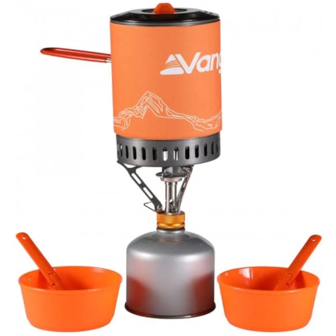 Vango Ultralight Heat Exchanger Cook Kit – 1L Hard Anodised Pot