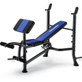 WINNOW Adjustable Weight Bench with Leg Extension and Preacher Curl